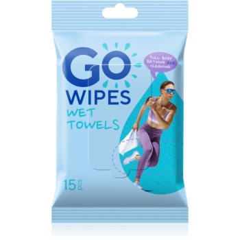 GoWipes Wet Towels prosoape umede cu efect revigorant - imagine 2